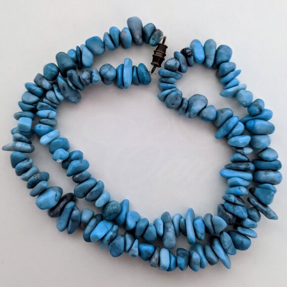 Chunky Turquoise Necklace - Picture 1 of 2